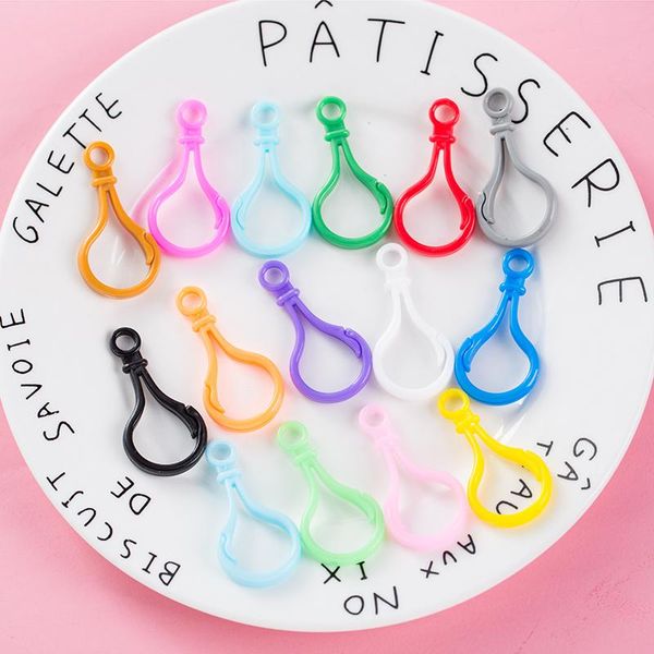 keychains diy luggage bag toy hook keyring candy color keychain plastic light bulb buckle accessories, Silver
keychains diy luggage bag toy hook keyring candy color keychain plastic light bulb buckle accessories, Silver