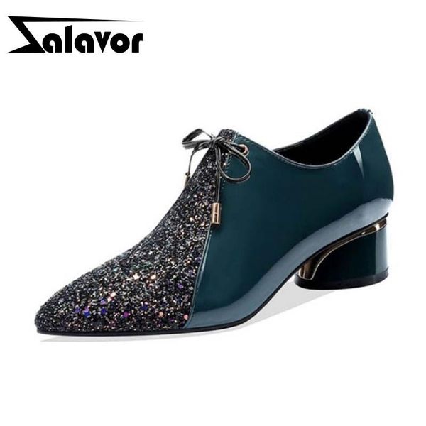 dress shoes zalavor 2021 spring women pumps zipper bling real leather fashion woman pointed toe chunky heels footwear size 33-40, Black
dress shoes zalavor 2021 spring women pumps zipper bling real leather fashion woman pointed toe chunky heels footwear size 33-40, Black