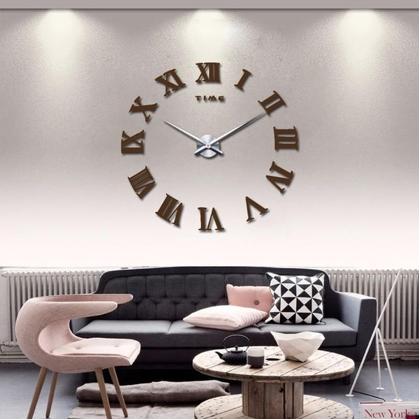 wall clocks large diy digital clock roman number fashion modern design quartz living room sticker watch duvar saati kk60wc
wall clocks large diy digital clock roman number fashion modern design quartz living room sticker watch duvar saati kk60wc