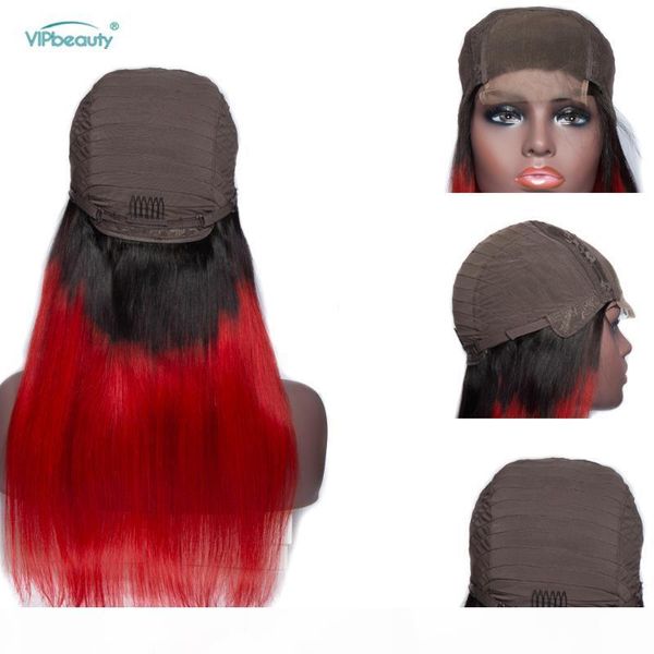 vipbeauty 1b-red brazilian straight human hair 4x4 lace frontal human hair wigs 150 density remy for black women, Black;brown
vipbeauty 1b-red brazilian straight human hair 4x4 lace frontal human hair wigs 150 density remy for black women, Black;brown
