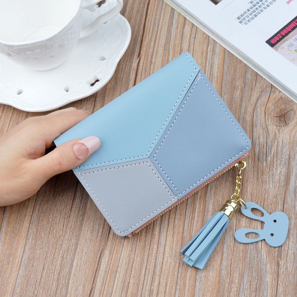 geometric women cute pink wallets pocket purse card holder patchwork wallet lady female fashion short coin burse money bag, Red;black
geometric women cute pink wallets pocket purse card holder patchwork wallet lady female fashion short coin burse money bag, Red;black