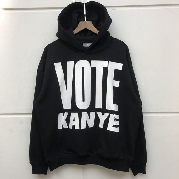 2021 new fw heavy fabric vote kanye hoodies men women hip-hop pullover hooded s0l4, Black
2021 new fw heavy fabric vote kanye hoodies men women hip-hop pullover hooded s0l4, Black