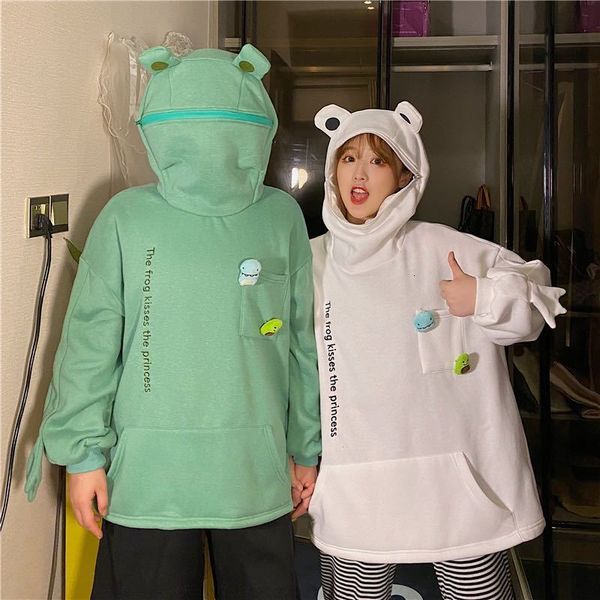 women's hoodies & sweatshirts adorável sapo pulôver de moletom gran, outono inverno estilo coreano, casais, mulheres, com capuz ma, Black
women's hoodies & sweatshirts adorável sapo pulôver de moletom gran, outono inverno estilo coreano, casais, mulheres, com capuz ma, Black