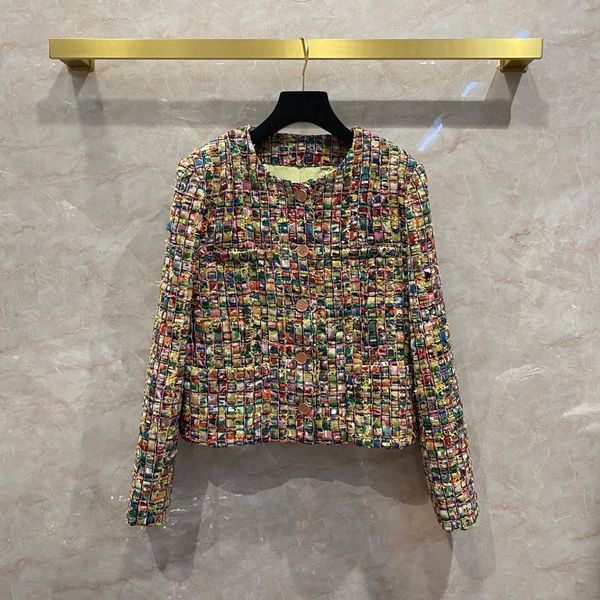 spring autumn 2021 designer women's 100%silk lining plaid coat chic women elegant o-neck jackets c826 wool & blends, Black
spring autumn 2021 designer women's 100%silk lining plaid coat chic women elegant o-neck jackets c826 wool & blends, Black