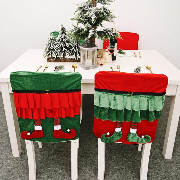 chair covers christmas decorations cover skirt hanging legs red and green family el party holiday decoration
chair covers christmas decorations cover skirt hanging legs red and green family el party holiday decoration