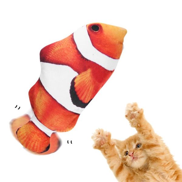 cat toys moving fish electric toy for usb charger interactive chew bite catnip supplies kitten flop
cat toys moving fish electric toy for usb charger interactive chew bite catnip supplies kitten flop