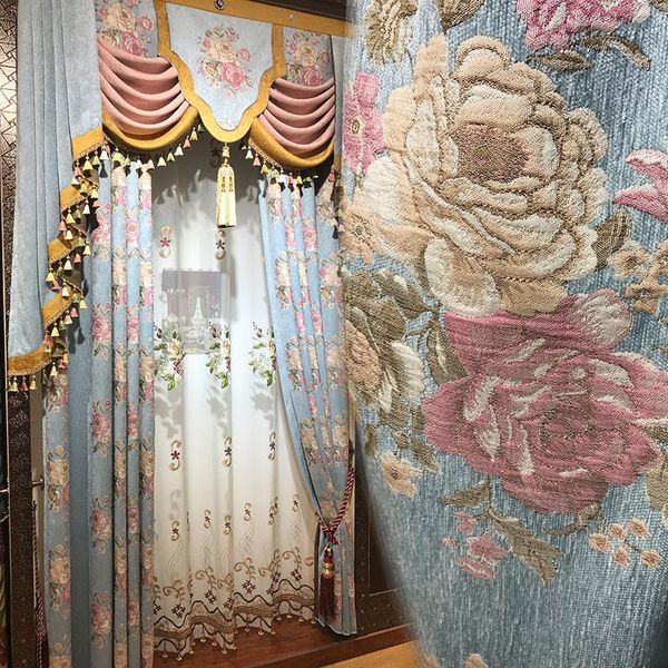 curtain & drapes royal style luxurious atmosphere living room european high grade chenille thickened jacquard bedroom shade
curtain & drapes royal style luxurious atmosphere living room european high grade chenille thickened jacquard bedroom shade