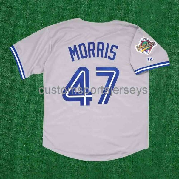 men women youth embroidery jack morris 1992 world series road grey jersey all sizes, Black
men women youth embroidery jack morris 1992 world series road grey jersey all sizes, Black