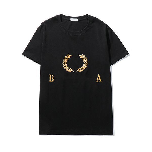 summer fashion mens printed t-shirt crew neck casual letter embroidered sports running wear, White;black
summer fashion mens printed t-shirt crew neck casual letter embroidered sports running wear, White;black