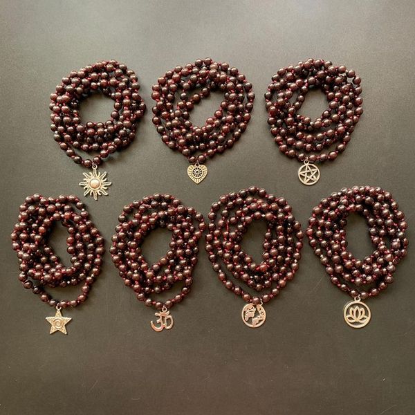 decorative objects & figurines natural garnet crystal round stones knotted 108 mala bracelet stone necklace meditation healing beads crafts
decorative objects & figurines natural garnet crystal round stones knotted 108 mala bracelet stone necklace meditation healing beads crafts