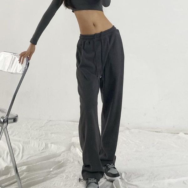 women's pants & capris fried street european and american loose track casual high waist all-matching drawstring ankle banded, Black;white
women's pants & capris fried street european and american loose track casual high waist all-matching drawstring ankle banded, Black;white