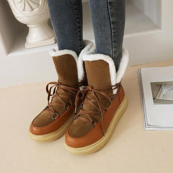 boots women non-slip waterproof winter ankle snow platform comfortable flat keep warm shoes, Black
boots women non-slip waterproof winter ankle snow platform comfortable flat keep warm shoes, Black