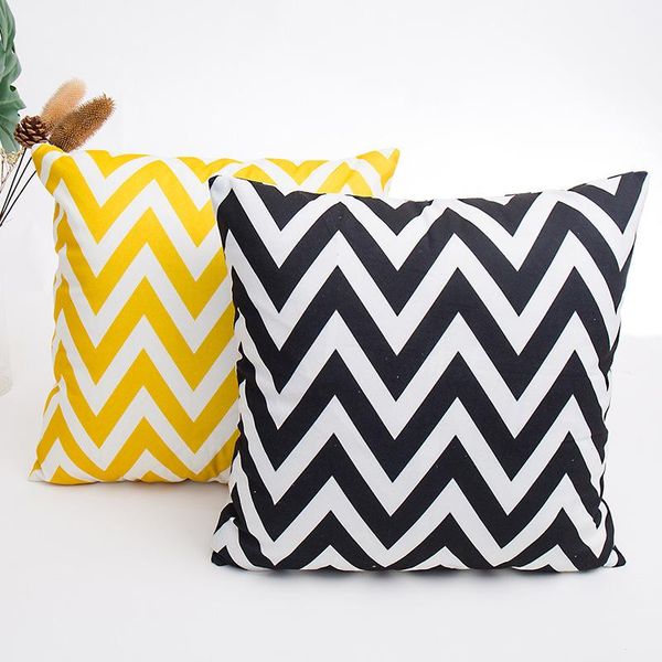 cushion/decorative pillow geometric wave pattern cover double-sided polyester fiber sets simple without core bay window
cushion/decorative pillow geometric wave pattern cover double-sided polyester fiber sets simple without core bay window