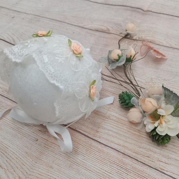 caps & hats po shooting props soft lace bonnets handcraft vintage style baby girl floral hat for infant pography accessories, Yellow
caps & hats po shooting props soft lace bonnets handcraft vintage style baby girl floral hat for infant pography accessories, Yellow