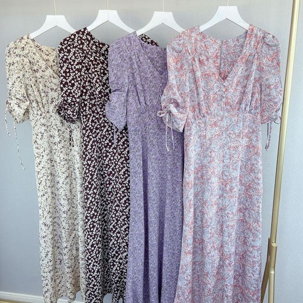 japanese style women's dresses sweet breath short sleeve with low waist neckline trumpet print dress 2021 spring summer 5otr, Black;gray
japanese style women's dresses sweet breath short sleeve with low waist neckline trumpet print dress 2021 spring summer 5otr, Black;gray
