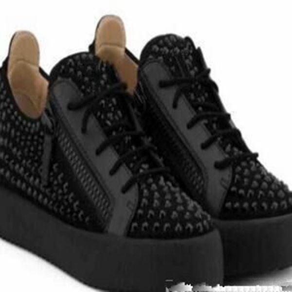 italy luxe casual shoes zipper mens and women low flat genuine leather sneakers trainers 19443749, Black
italy luxe casual shoes zipper mens and women low flat genuine leather sneakers trainers 19443749, Black