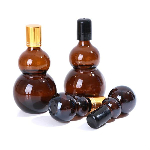 storage bottles & jars 1pc 20/30/50/100ml gourd shaped empty glass metal roller ball essential oil refillable portable travel cosmetic tool
storage bottles & jars 1pc 20/30/50/100ml gourd shaped empty glass metal roller ball essential oil refillable portable travel cosmetic tool