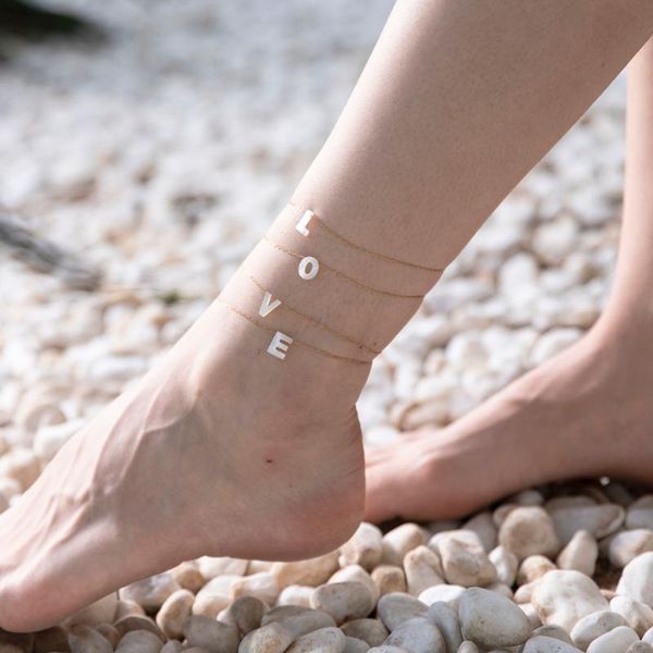 anklets zmzy pearl shell beads a-z initial letter for women stainless steel anklet foot chain beach accessories boho jewelry, Red;blue
anklets zmzy pearl shell beads a-z initial letter for women stainless steel anklet foot chain beach accessories boho jewelry, Red;blue