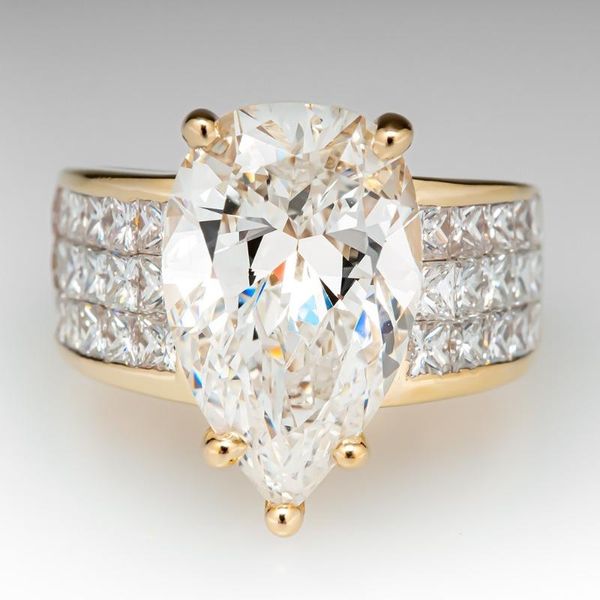 wedding rings luxury gorgeous pear-shape cubic zirconia women noble engagement party bridal ring gold color fashion jewelry gift, Slivery;golden
wedding rings luxury gorgeous pear-shape cubic zirconia women noble engagement party bridal ring gold color fashion jewelry gift, Slivery;golden