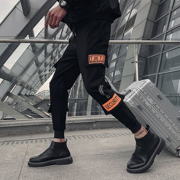 new primavera nova 2021 preto joggers roupas masculinas moda lado bolso decorao streetwear fino ajuste calas casuais hip hop todos os qwui, Black
new primavera nova 2021 preto joggers roupas masculinas moda lado bolso decorao streetwear fino ajuste calas casuais hip hop todos os qwui, Black