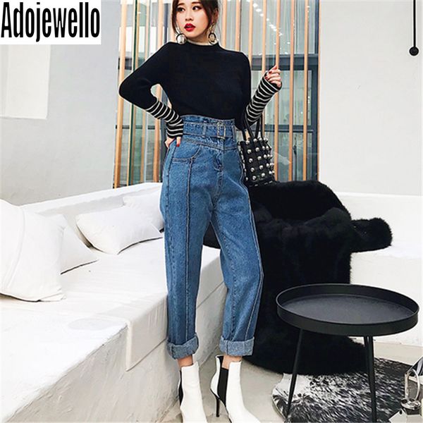 2021 new femininas cintura alta beltharlan moda primavera novas calas de brim soltas 5msr bwsy, Blue
2021 new femininas cintura alta beltharlan moda primavera novas calas de brim soltas 5msr bwsy, Blue