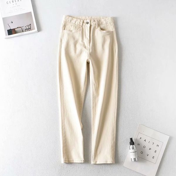 jeans m2399 - korean women's wear spring and autumn 2021 high waist slim straight, Blue
jeans m2399 - korean women's wear spring and autumn 2021 high waist slim straight, Blue