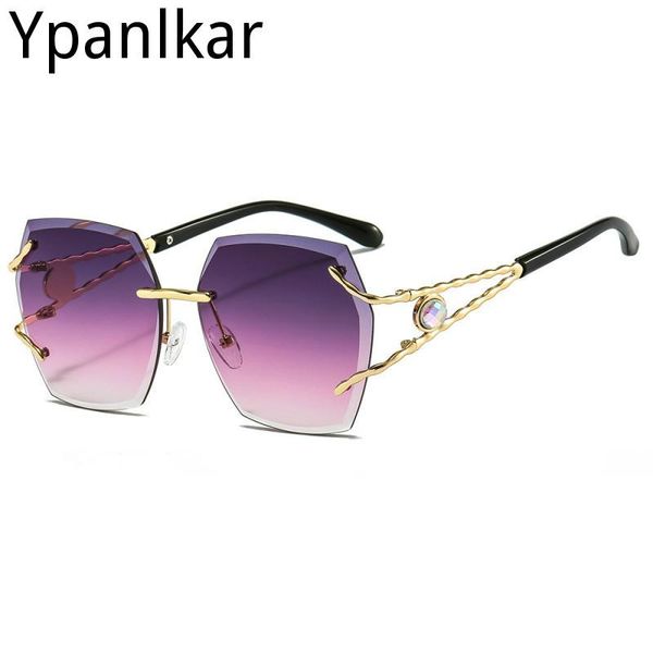 sunglasses fashion women luxury frameless sun glasses men shades the irregular shape outdoor ladies diamond uv400, White;black
sunglasses fashion women luxury frameless sun glasses men shades the irregular shape outdoor ladies diamond uv400, White;black