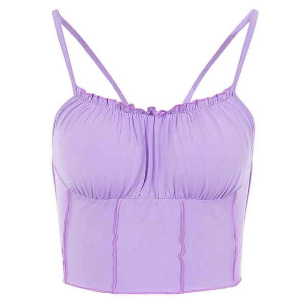 women's tanks & camis cross slim female camisole summer fashion casual solid color suspender sleeveless pleated vest moda mujer, White
women's tanks & camis cross slim female camisole summer fashion casual solid color suspender sleeveless pleated vest moda mujer, White