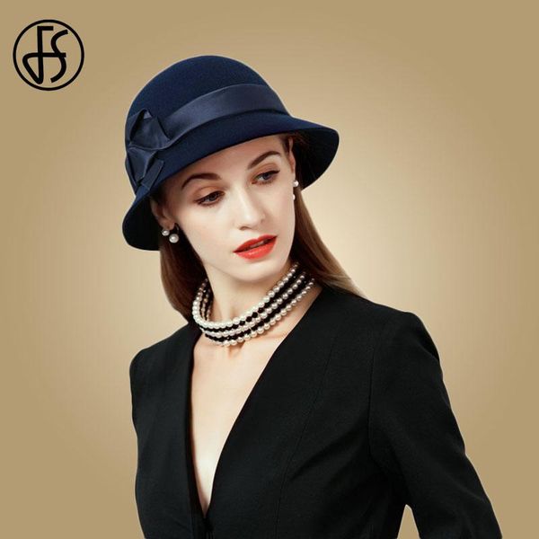 stingy brim hats fs 2021 navy blue wide fedora bowler vintage wool felt black women flower cloche cap winter floppy hat, Blue;gray
stingy brim hats fs 2021 navy blue wide fedora bowler vintage wool felt black women flower cloche cap winter floppy hat, Blue;gray