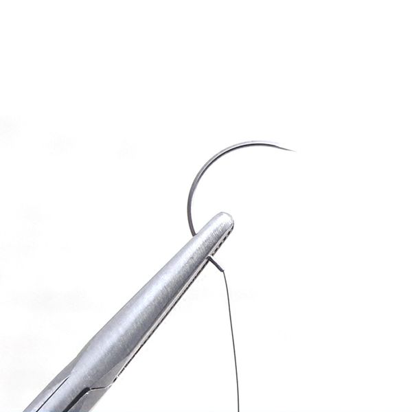 surgical round suture needle surgery tool microsurgery nylon monofilament wire round harmless needle surgical instrument 10pcs
surgical round suture needle surgery tool microsurgery nylon monofilament wire round harmless needle surgical instrument 10pcs