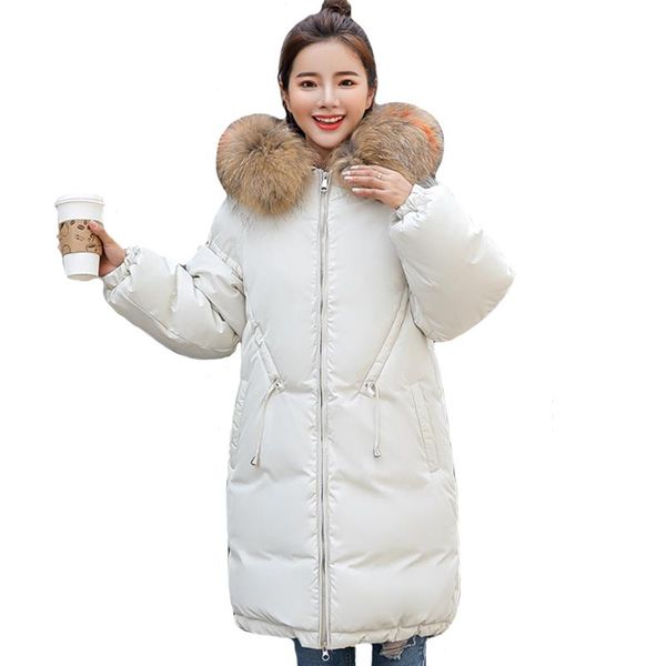 women's trench coats 2021 arrival women winter jacket with fur collar hooded warm thicken female parka long coat mujer invierno, Tan;black
women's trench coats 2021 arrival women winter jacket with fur collar hooded warm thicken female parka long coat mujer invierno, Tan;black