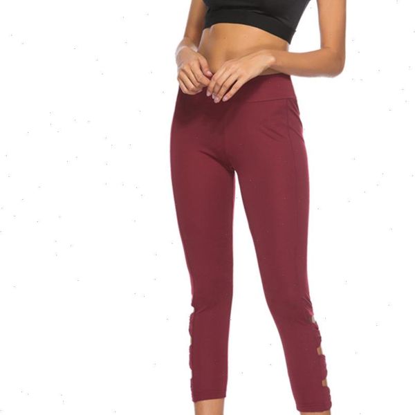 workout polyester women fitness sports gym clothing running slim tight hole jeggings great for sports 10, Black
workout polyester women fitness sports gym clothing running slim tight hole jeggings great for sports 10, Black