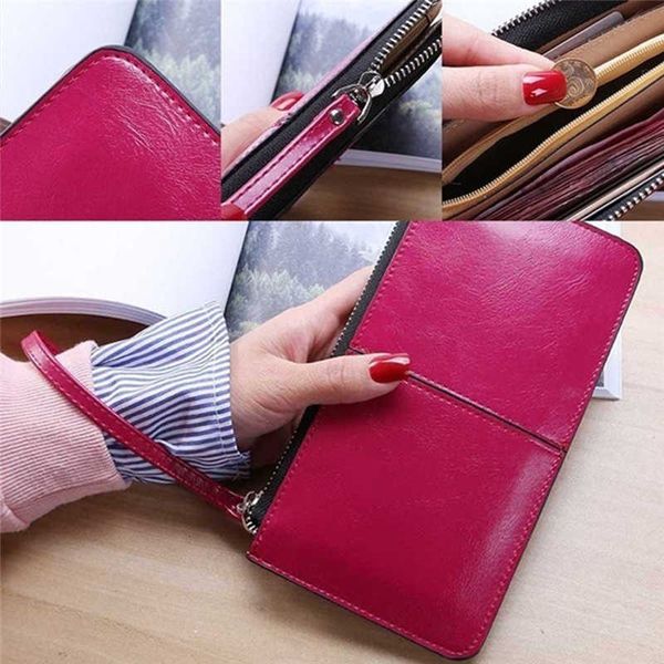 new fashion women's office lady pu leather long clutch rits business wallet bag card holder large portfolio capacity, Red;black
new fashion women's office lady pu leather long clutch rits business wallet bag card holder large portfolio capacity, Red;black