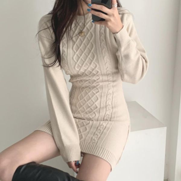 casual dresses sweater dress women winter pullover hollow out slim knitted long sleeve vestido invierno mujer, Black;gray
casual dresses sweater dress women winter pullover hollow out slim knitted long sleeve vestido invierno mujer, Black;gray