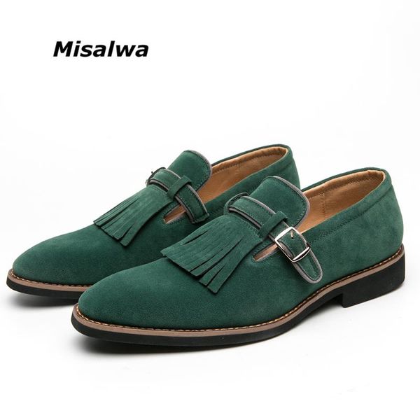 dress shoes misalwa size 38-48 buckle strap men formal suede slip on man flats green luxury oxfords bangs tassel party ceremony, Black
dress shoes misalwa size 38-48 buckle strap men formal suede slip on man flats green luxury oxfords bangs tassel party ceremony, Black