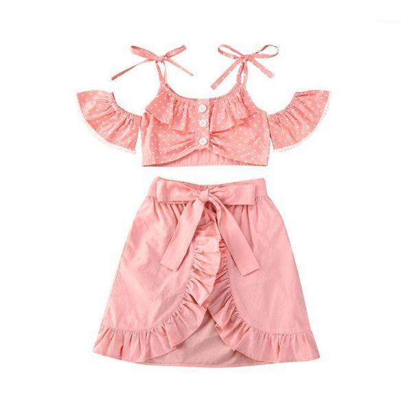 1-5y toddler baby kid girls clothes set ruffles off shoulder t shirts bow skirts shorts outfits beach holiday costumes1, White
1-5y toddler baby kid girls clothes set ruffles off shoulder t shirts bow skirts shorts outfits beach holiday costumes1, White