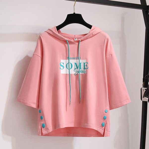 women's t-shirt 2021 summer arrivals sunscreen hooded short sleeve female student korean loose clothing, White
women's t-shirt 2021 summer arrivals sunscreen hooded short sleeve female student korean loose clothing, White