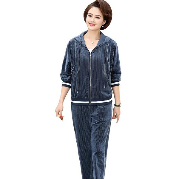women's tracksuits 2021 fashion spring casual corduroy two-piece set women hooded jacket and elastic waist straight pants suits plus si, Gray
women's tracksuits 2021 fashion spring casual corduroy two-piece set women hooded jacket and elastic waist straight pants suits plus si, Gray