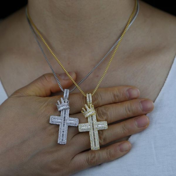 chokers 5a cubic zirconia cz cross pendant necklace iced out bling hip hop women jewelry necklaces, Golden;silver
chokers 5a cubic zirconia cz cross pendant necklace iced out bling hip hop women jewelry necklaces, Golden;silver