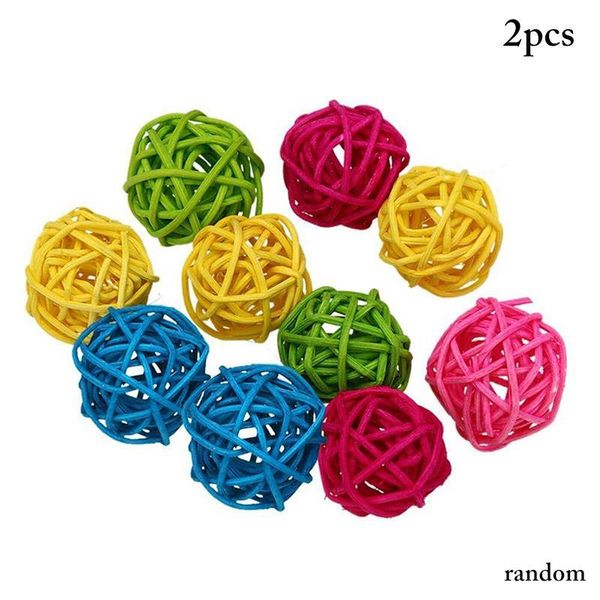 cat toys 2pcs rattan ball bell sound interactive pet play training toy random color bite resistant funny accessoryte
cat toys 2pcs rattan ball bell sound interactive pet play training toy random color bite resistant funny accessoryte