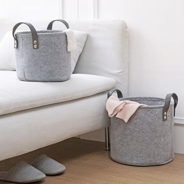 felt storage basket storage frame household debris basket toy clothes household supplies
felt storage basket storage frame household debris basket toy clothes household supplies