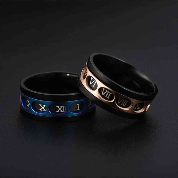 jewelry vintage calendar date time spinner punk roman numerals rings rotatable titanium steel g1125, Slivery;golden
jewelry vintage calendar date time spinner punk roman numerals rings rotatable titanium steel g1125, Slivery;golden