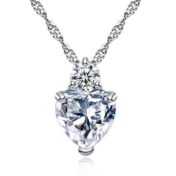 pendant necklaces the listing jewelry korean heart zircon creative love peach female choker bridal necklace for women girls, Silver
pendant necklaces the listing jewelry korean heart zircon creative love peach female choker bridal necklace for women girls, Silver