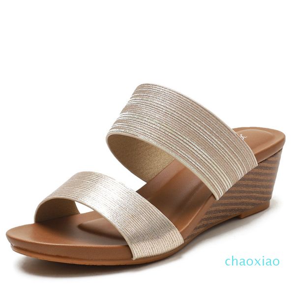 summer 2021 fashion slippers for women women's sandals have soft metallic leather thick high-heeled platform outdoor slipper size 36-42, Black
summer 2021 fashion slippers for women women's sandals have soft metallic leather thick high-heeled platform outdoor slipper size 36-42, Black