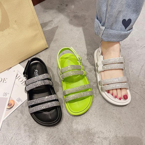 sandals all-match shoes roman summer heels muffins shoe 2021 women's candy colors med gladiator girls outside rhinestone flat mu, Black
sandals all-match shoes roman summer heels muffins shoe 2021 women's candy colors med gladiator girls outside rhinestone flat mu, Black