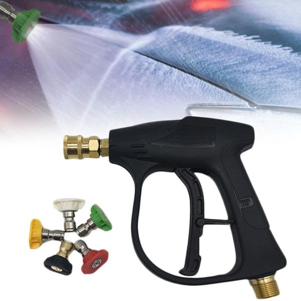 water gun & snow foam lance high pressure with 5pcs quick connect color nozzle kit for karcher / nilfisk car wash
water gun & snow foam lance high pressure with 5pcs quick connect color nozzle kit for karcher / nilfisk car wash