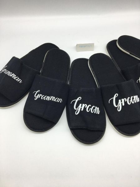 personalize title black wedding bride groom an bridesmaid maid of honor slippers bachelorette spa slippers party favors
personalize title black wedding bride groom an bridesmaid maid of honor slippers bachelorette spa slippers party favors