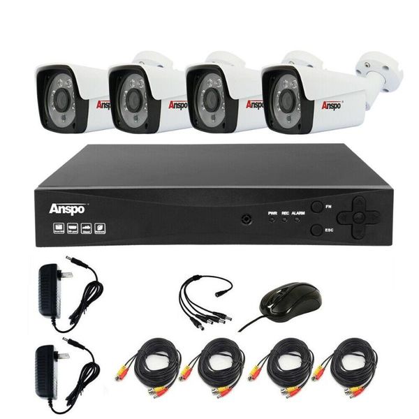anspo 4ch hd dvr 1920p ahd cctv outdoor 3mp security camera system night vision 
anspo 4ch hd dvr 1920p ahd cctv outdoor 3mp security camera system night vision