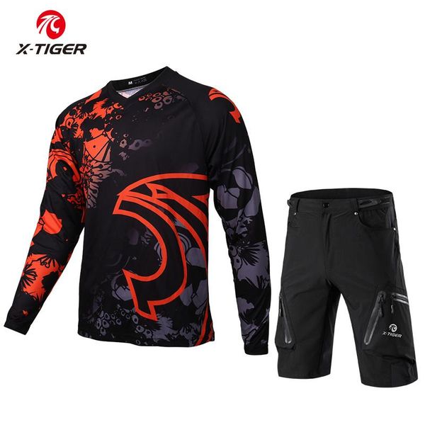 racing sets x-tiger dh shirt spring autumn comfortable bike cycling jersey long sleeve quick-dry motocross downhill jerseys set, Black;blue
racing sets x-tiger dh shirt spring autumn comfortable bike cycling jersey long sleeve quick-dry motocross downhill jerseys set, Black;blue