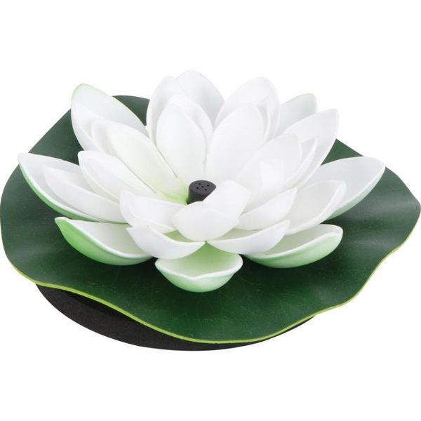 1pc solar-powered lotus fountain novel fish pond fountain garden decor (white)
1pc solar-powered lotus fountain novel fish pond fountain garden decor (white)